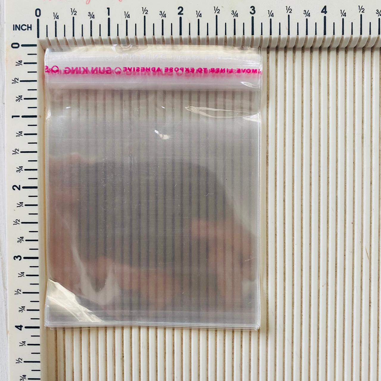 Transparent Plastic - Broad (20pcs)