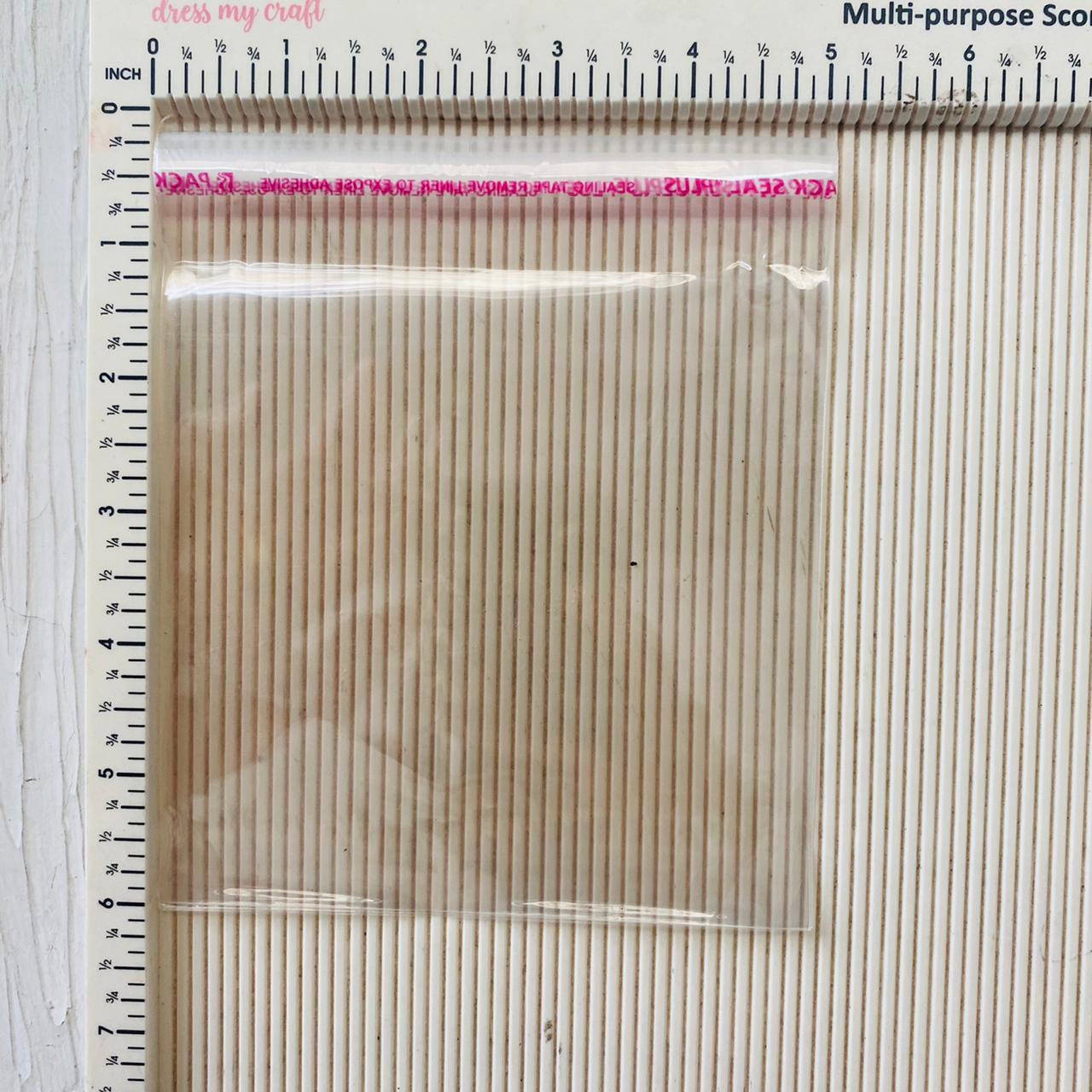 Transparent Plastic - Broad (20pcs)