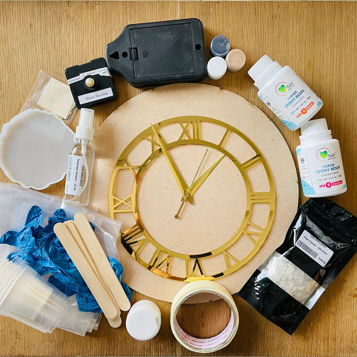 Epoxy Resin, Epoxy Kits, Clock Kits