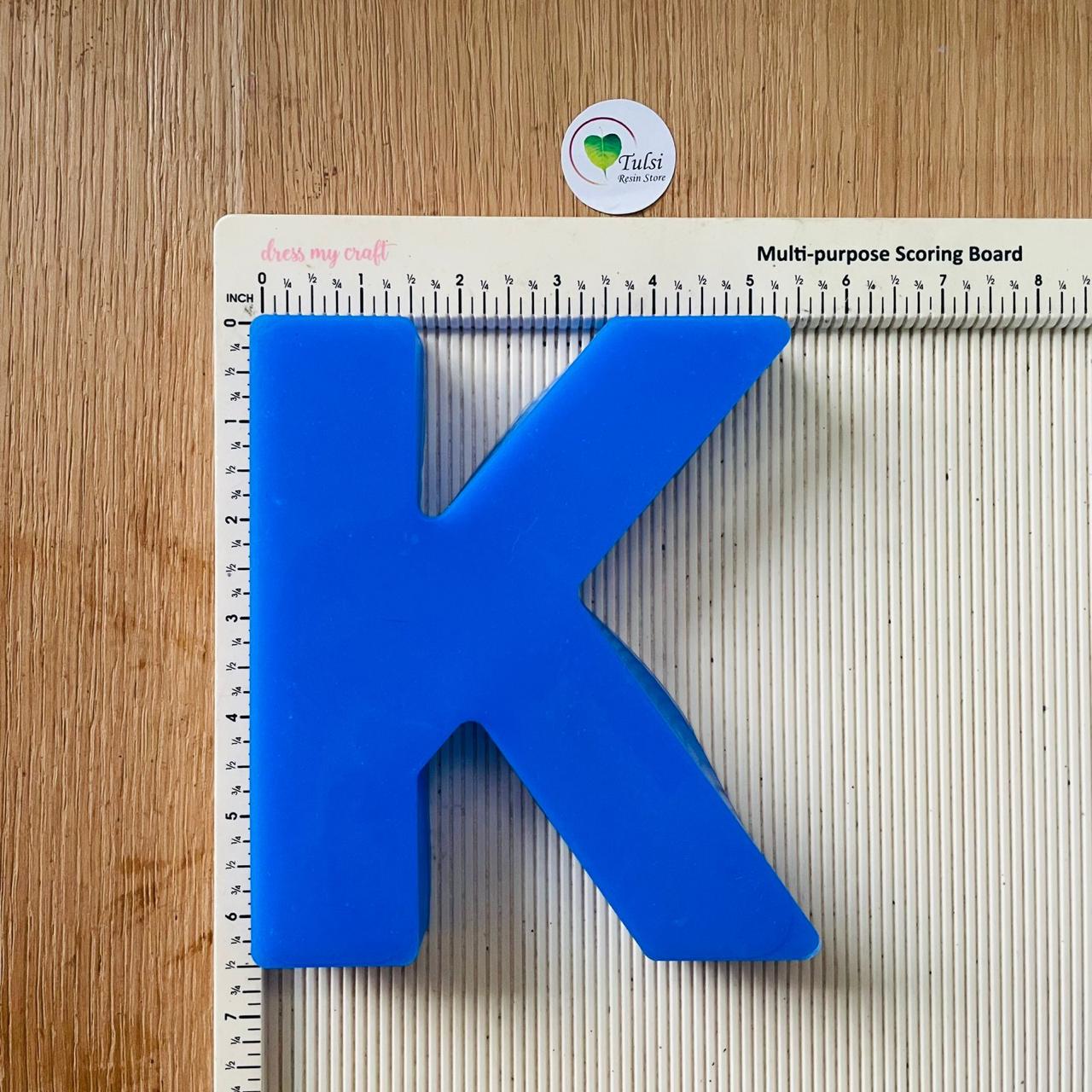 6" Monogram Alphabet Mould