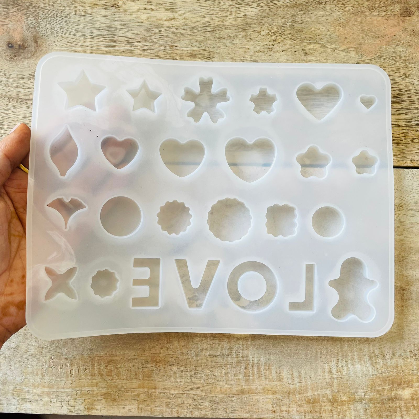 Keychain Mould (C) - Mix Shapes