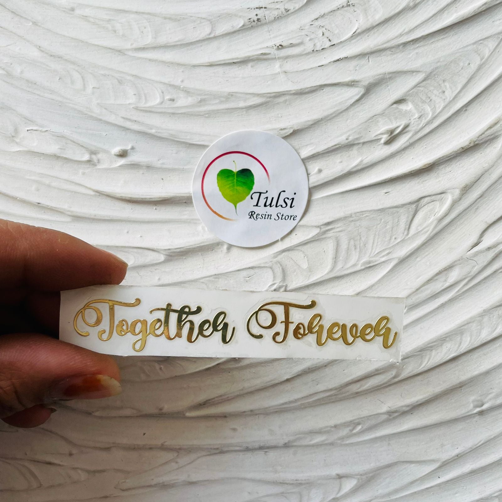 Metal Sticker - Together Forever 1 | Tulsi Resin