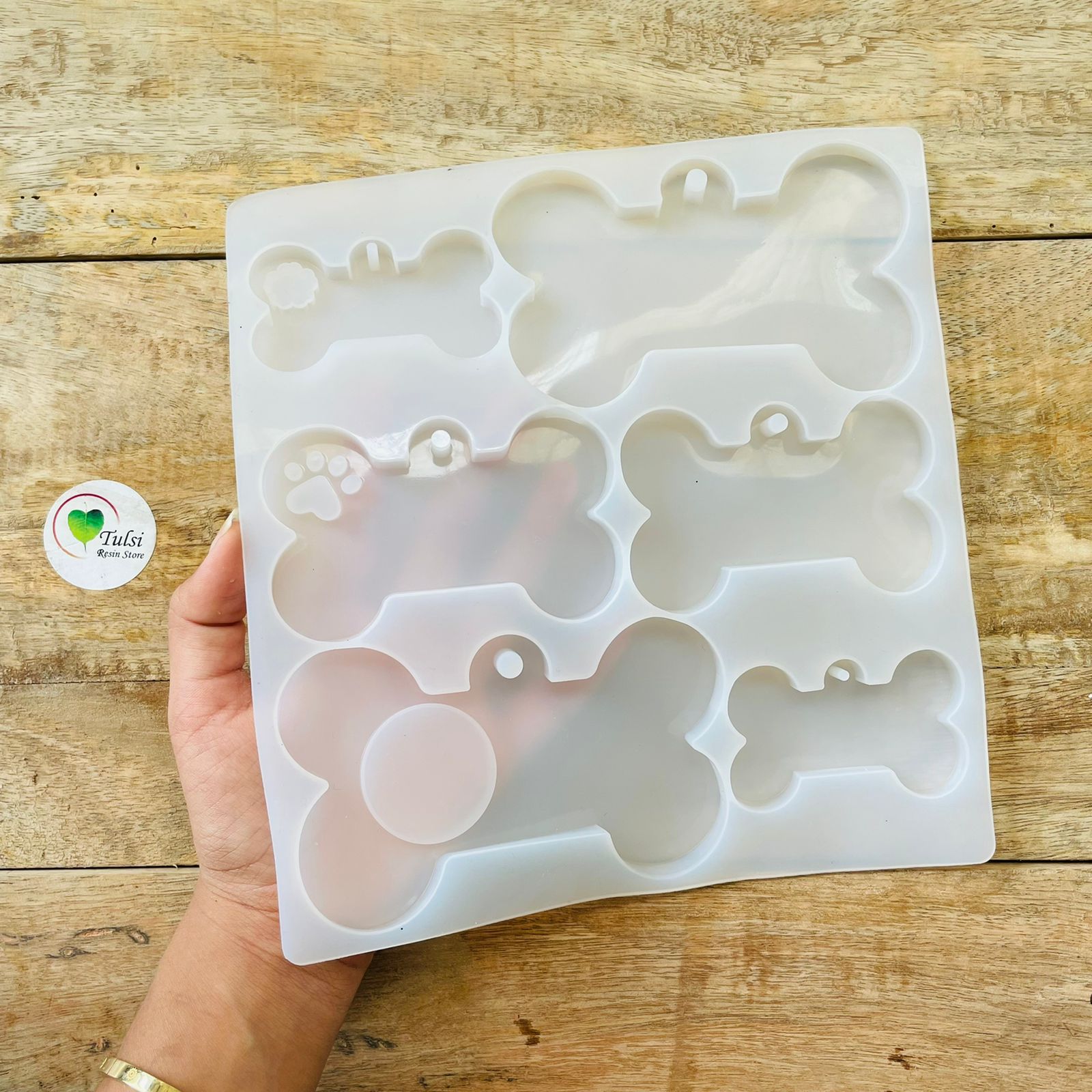 قالب بطاقة تعريف الكلب بأحجام مختلفة