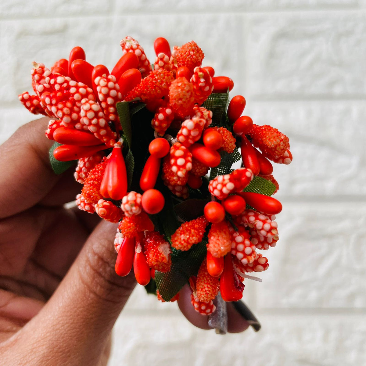 Pollen Artificial Flowers Tulsi Resin Store