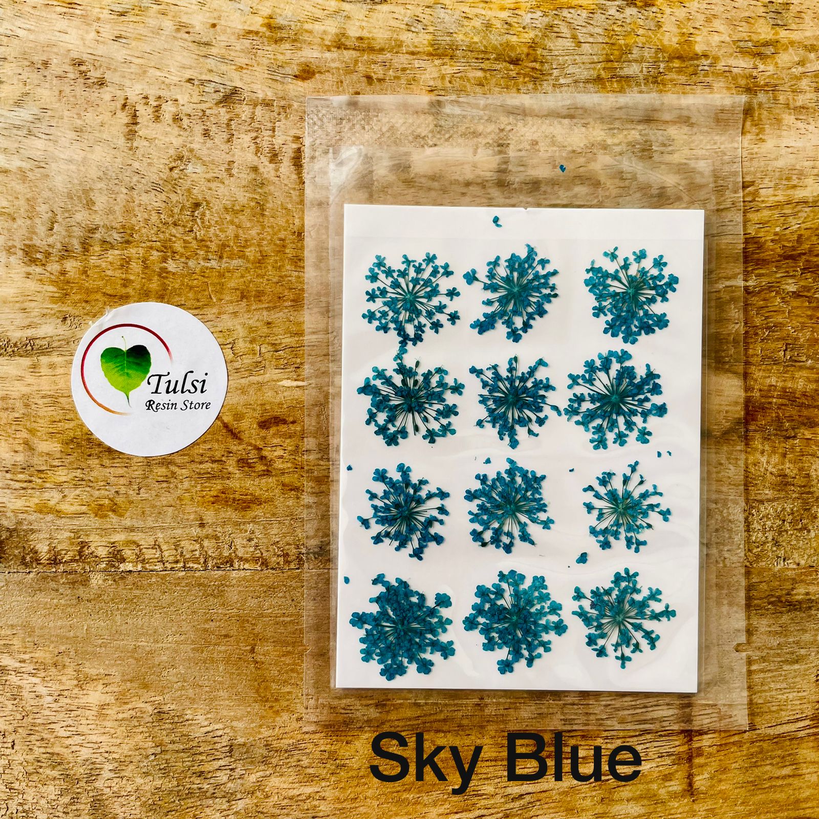 Queen Breath Pressed Flower Sheet