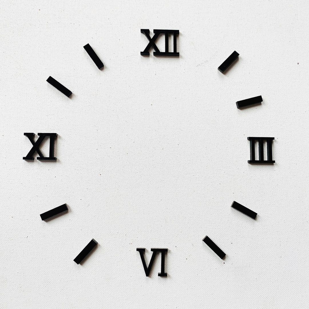 Roman Numbers With Sticks 2 | Tulsi Resin