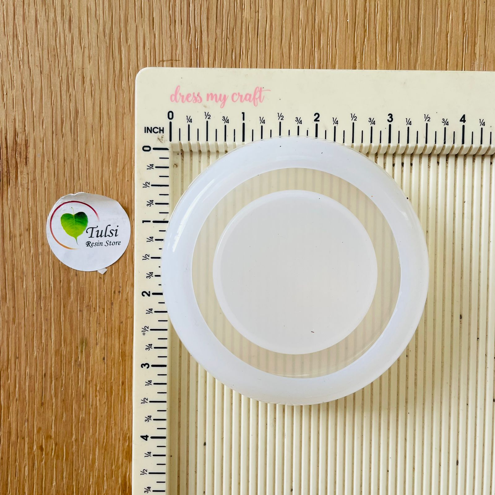 Round Ash Tray / T-Light Holder Mould (Set of 4)