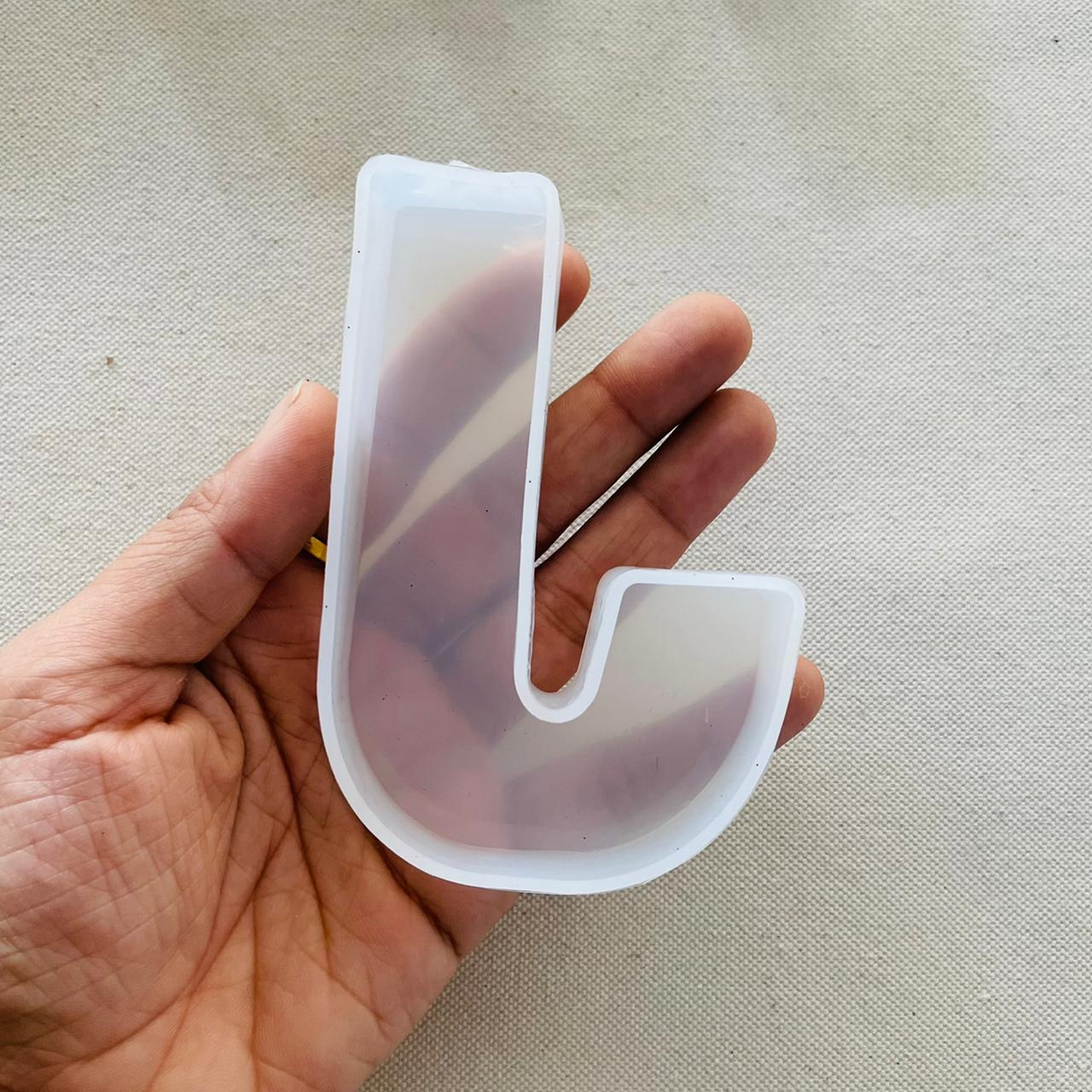 4" Monogram Alphabet Mould