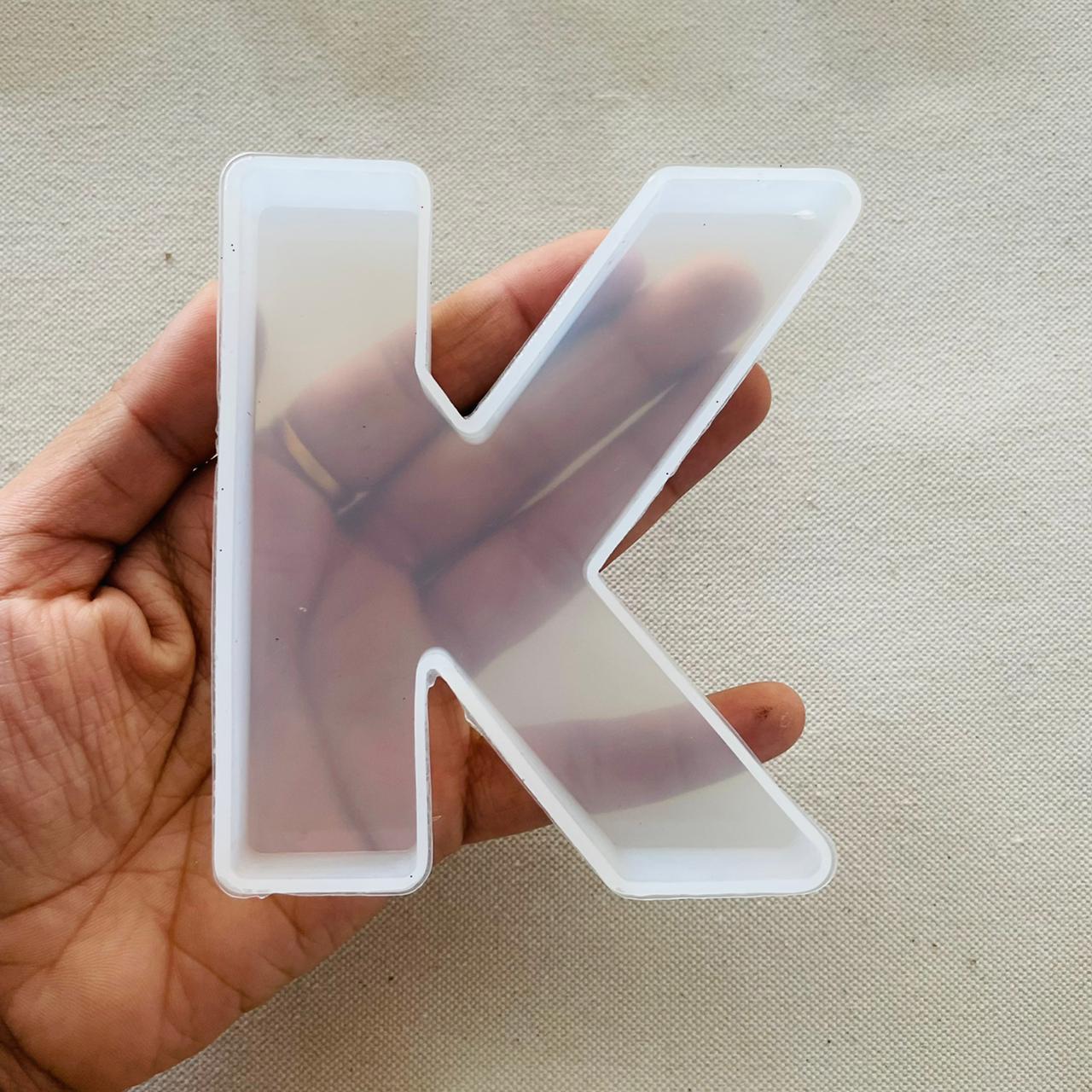 4" Monogram Alphabet Mould