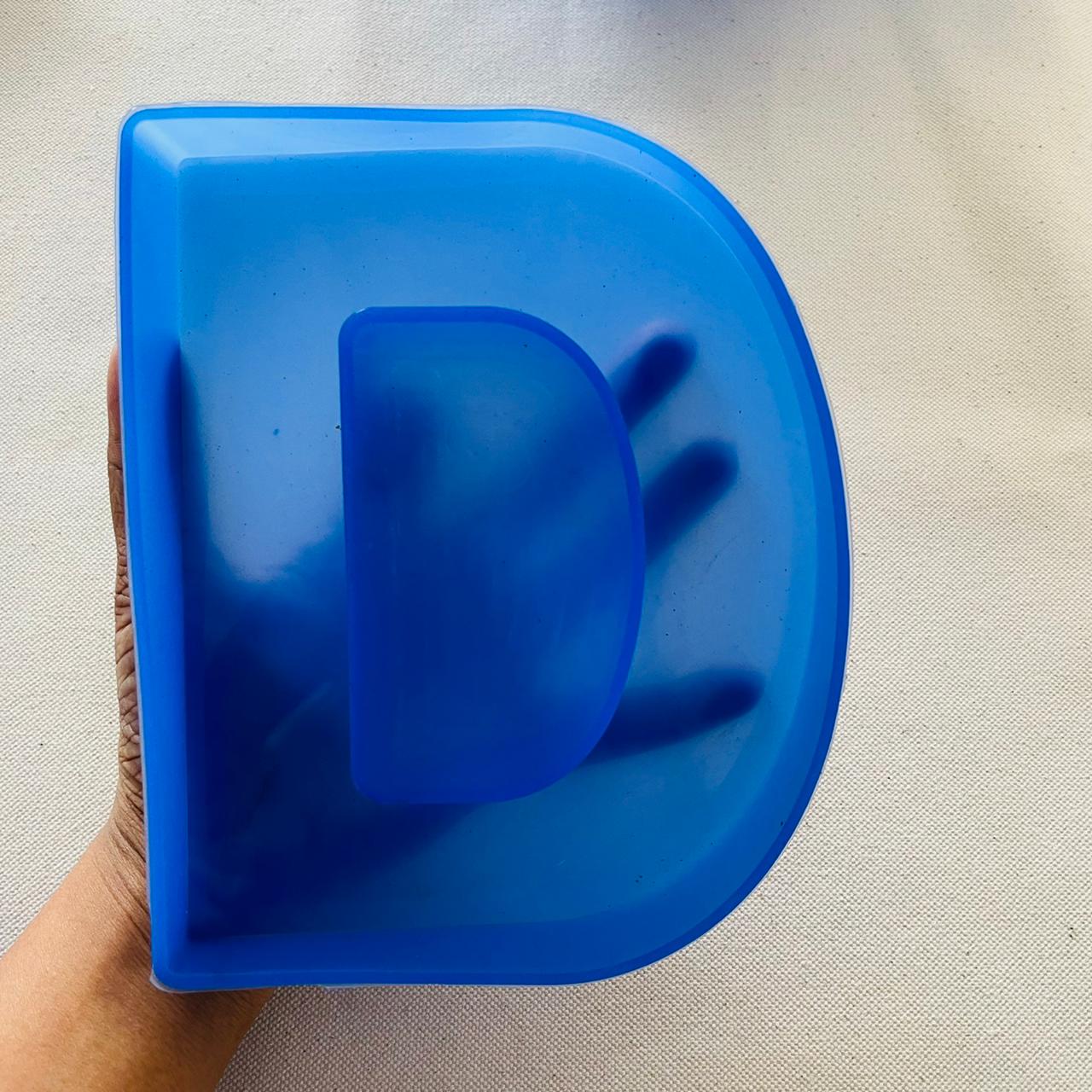 6" Monogram Alphabet Mould