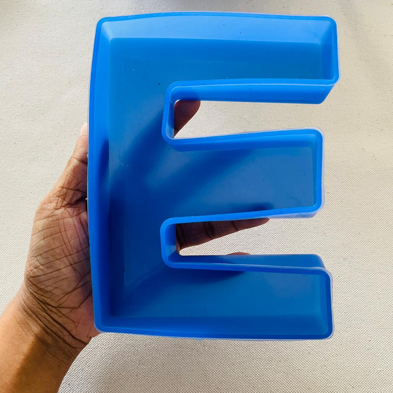 6" Monogram Alphabet Mould