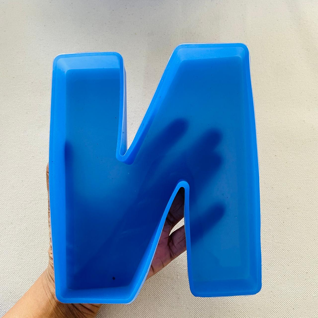6" Monogram Alphabet Mould