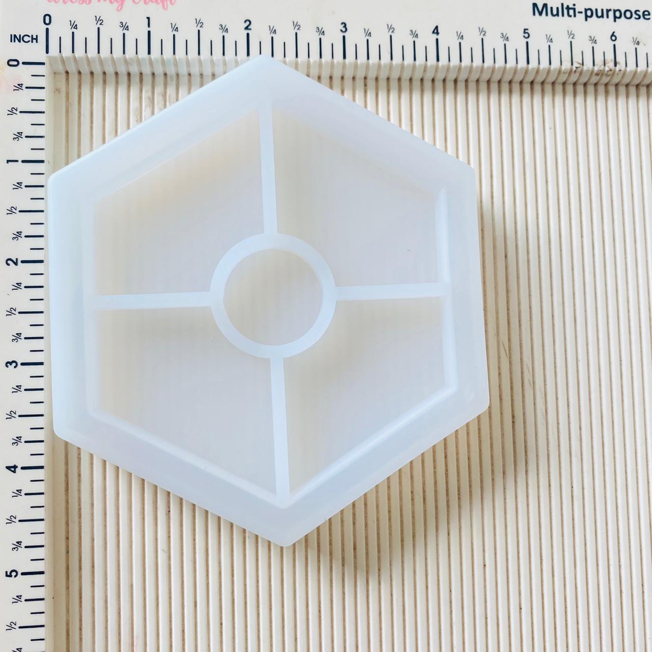Hexagon Trinket Dish Mould