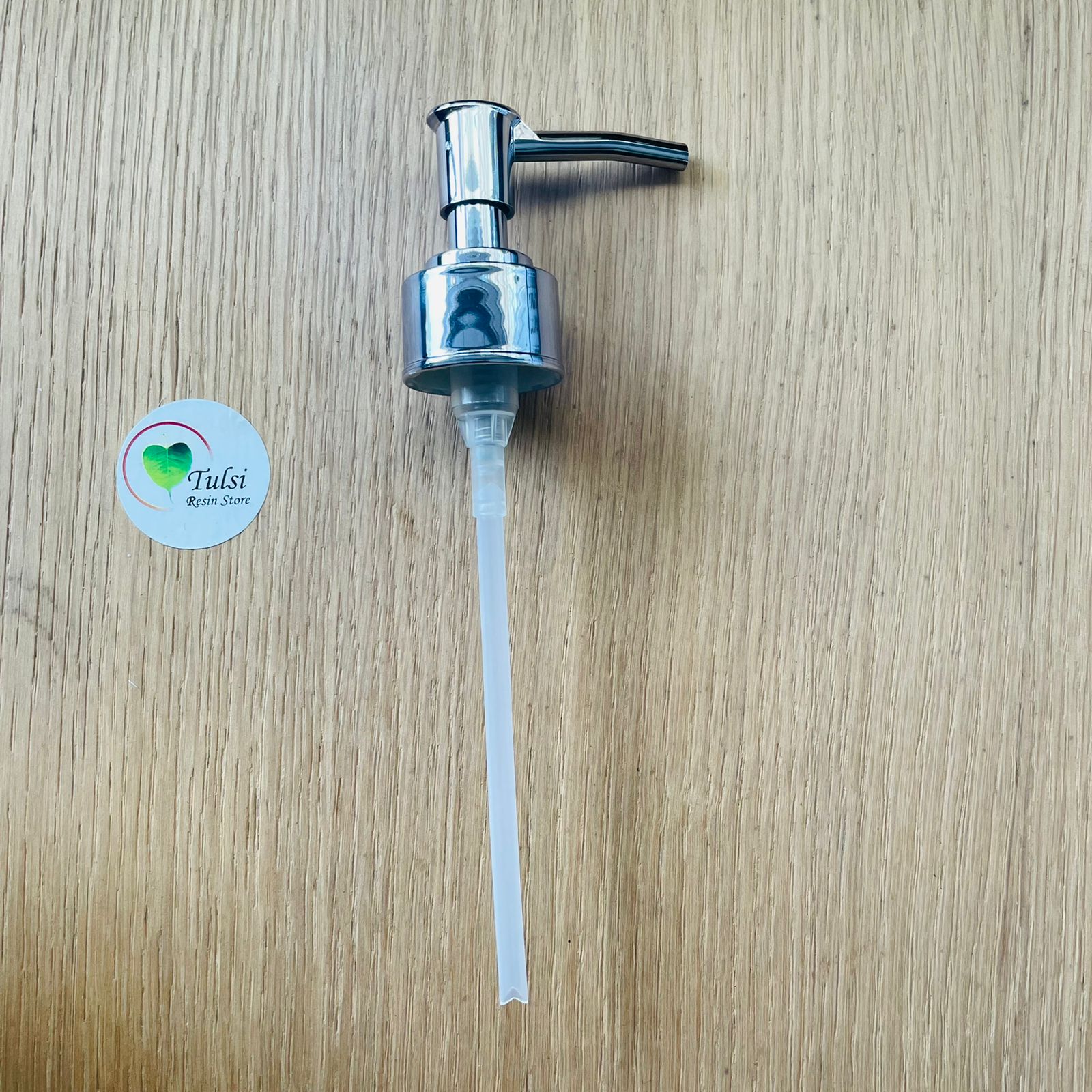 Soap Dispenser Fitting - Silver