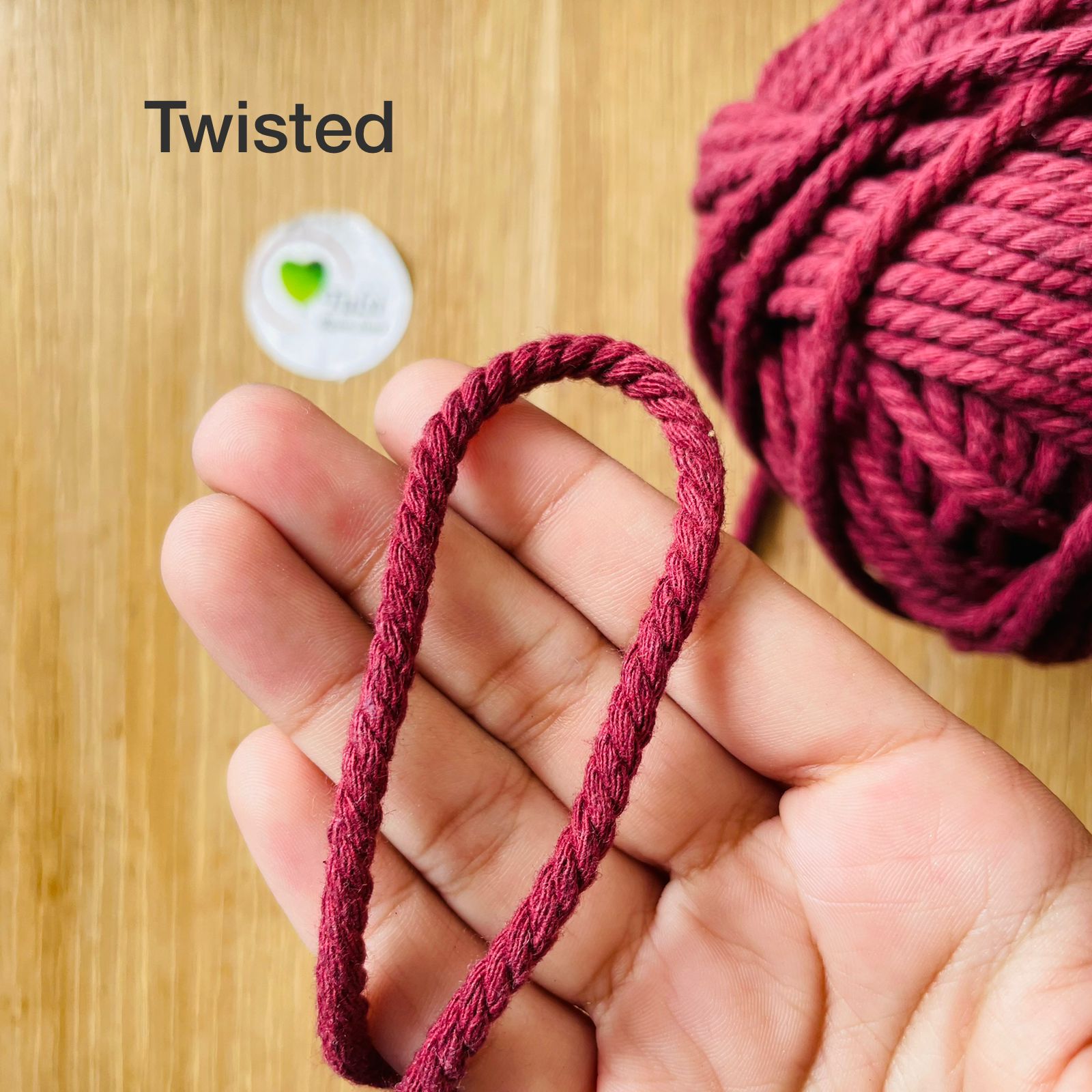 Wine Macrame Thread