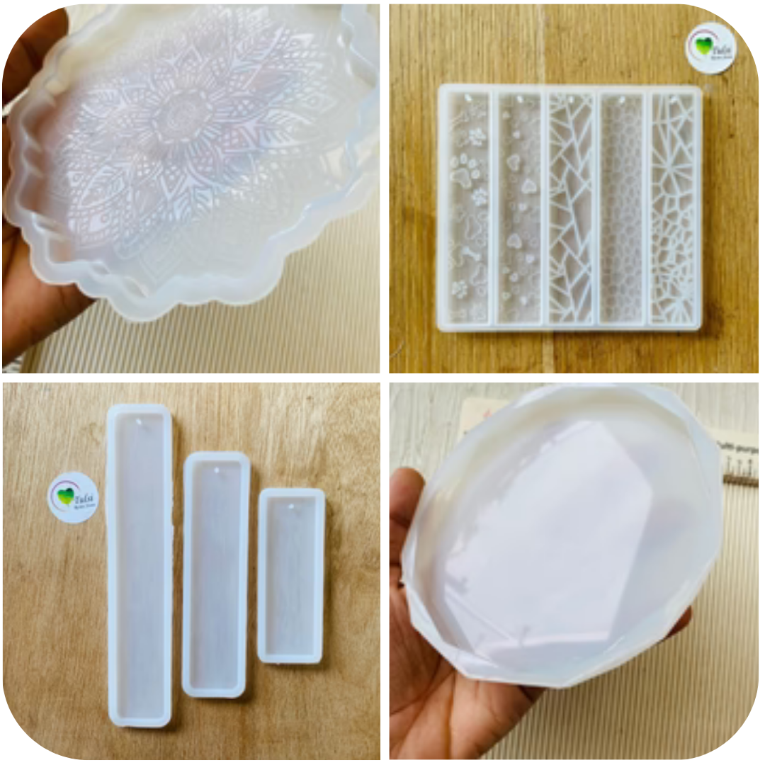 Coaster & Bookmark Mould – Tulsi Resin Store