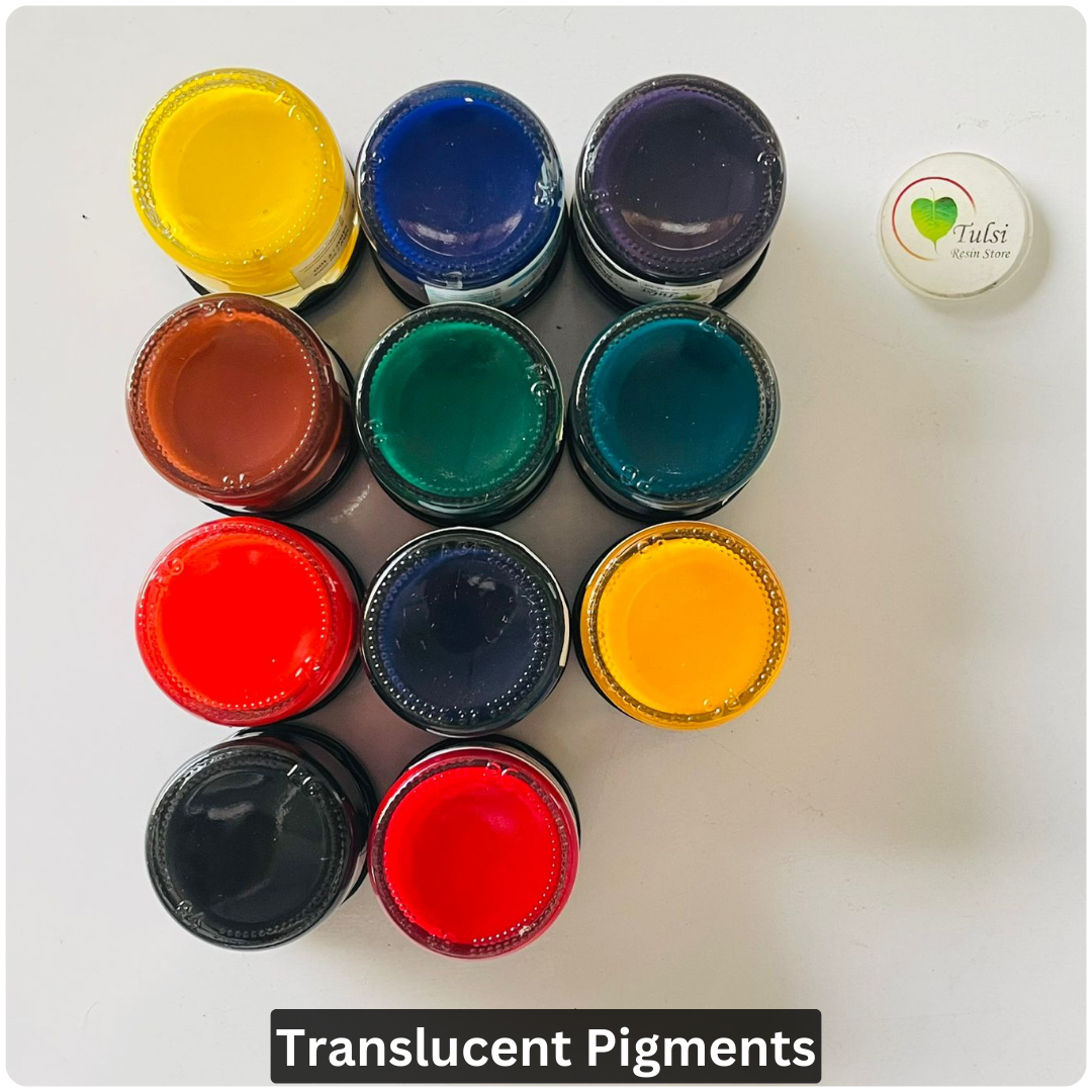 Translucent Resin Red Translucent Resin Pigments – Tulsi Resin Store