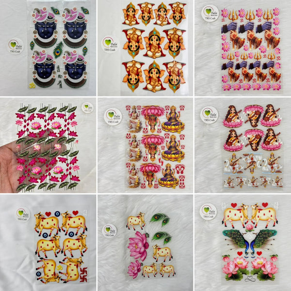 Festivals UV DTF Stickers