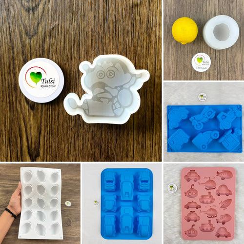 Concrete DIY Toy Moulds