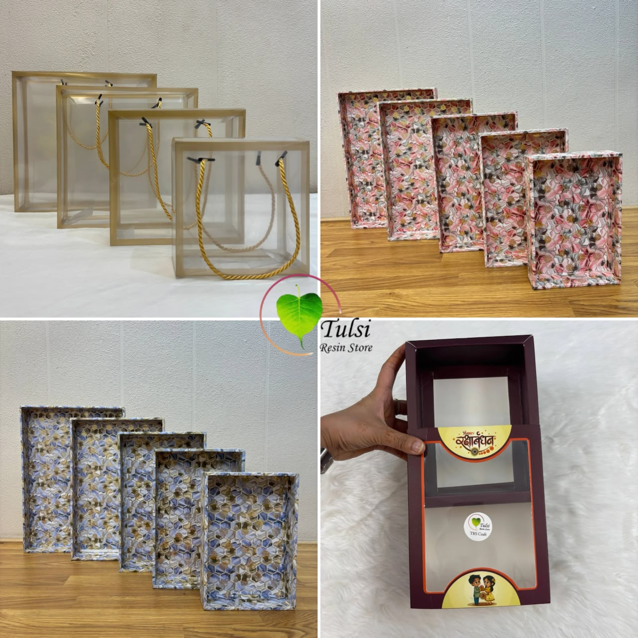 Hamper Tray & Boxes
