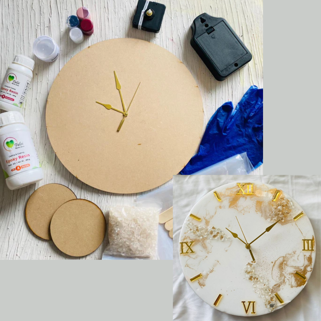 DIY Basic Geode Clock Kit