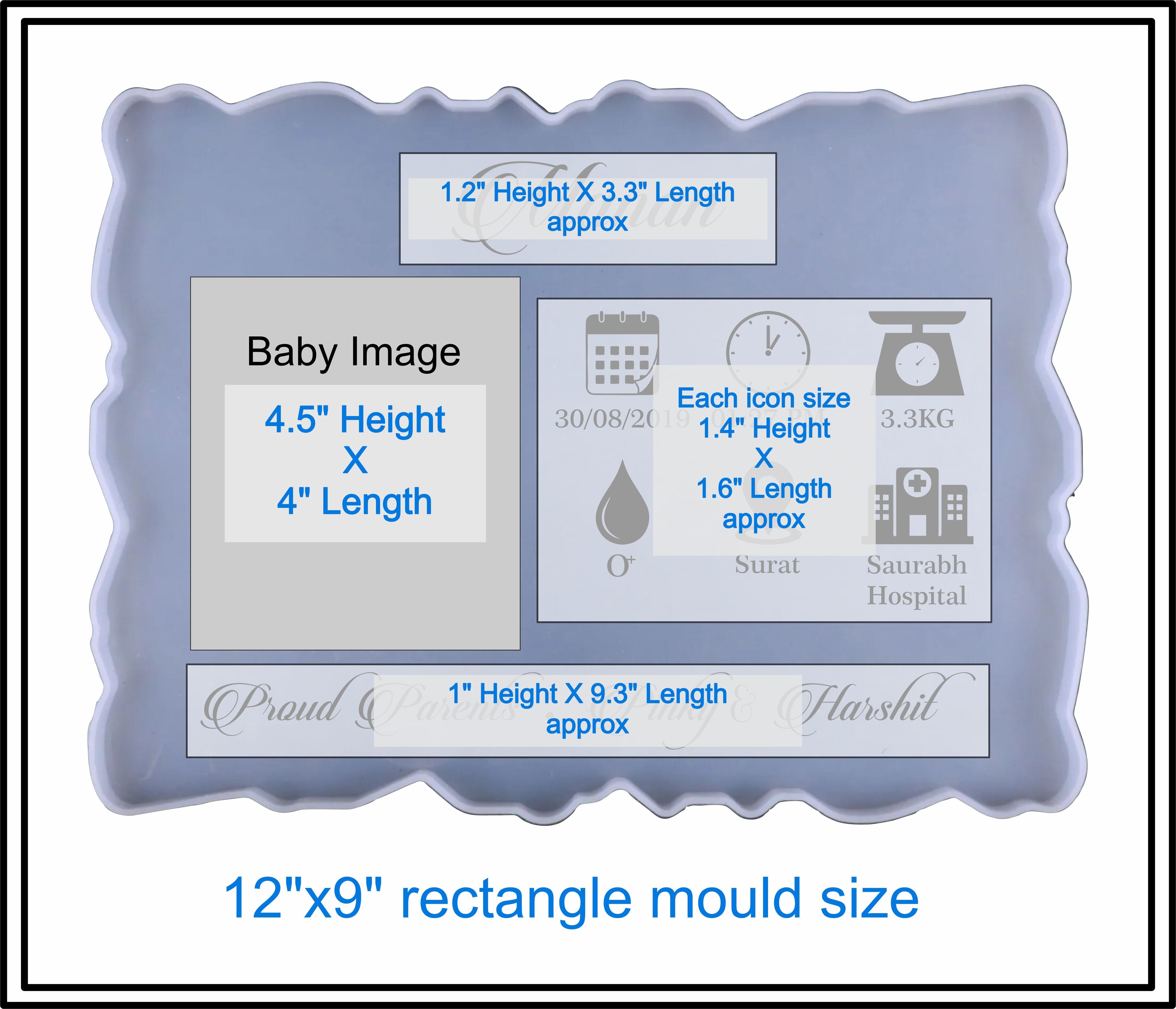 Custom Insert Sheet- New Born