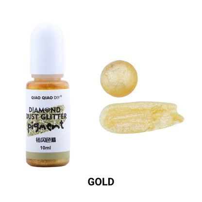 Diamond Dust Glitter Pigment - Set A