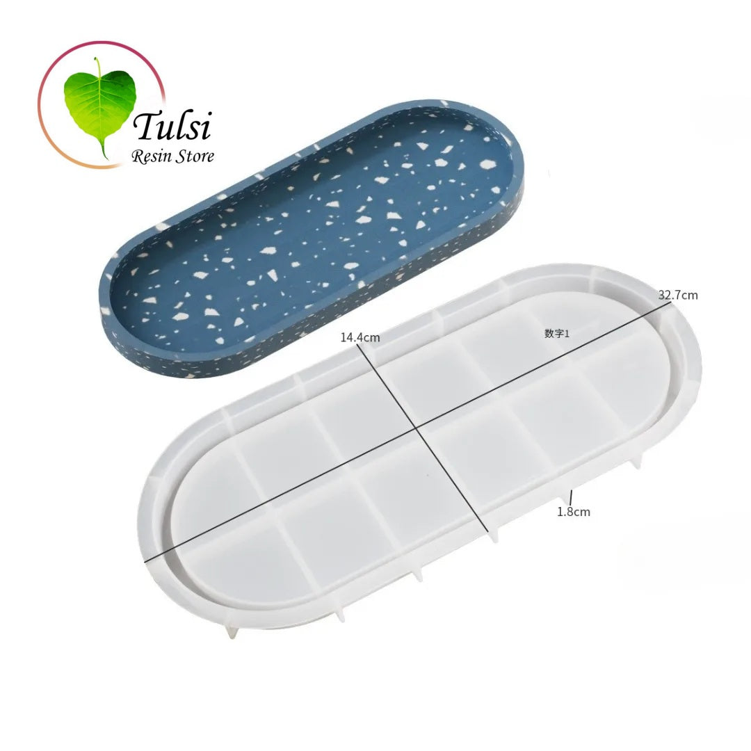 12" Oval Trinket Mould