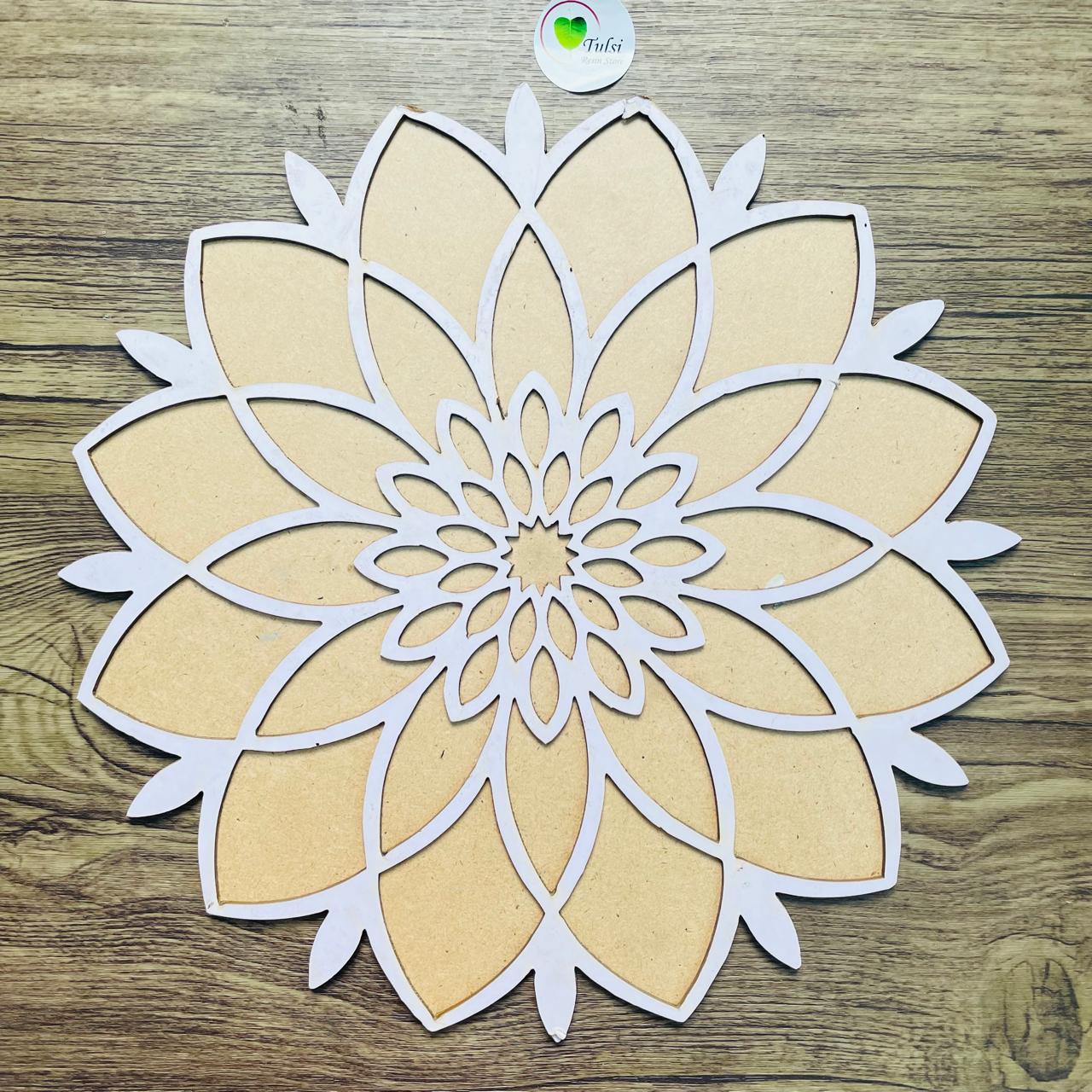 Distash/Defective MDF Cutout - Rangoli (E)