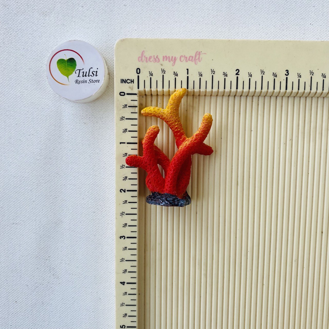 3D Coral Plant Miniature B