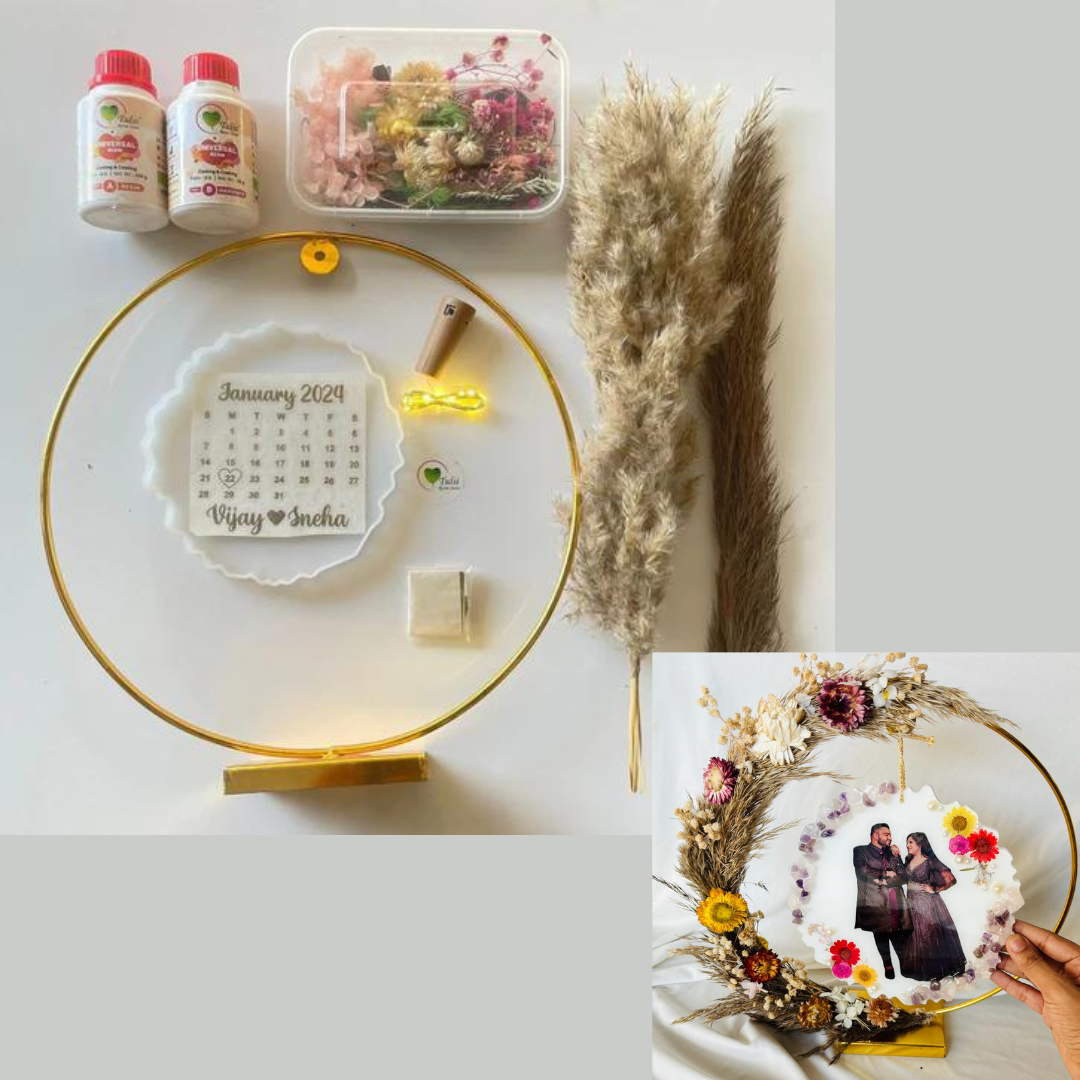 DIY Hanging Hoop Calender Frame Kit