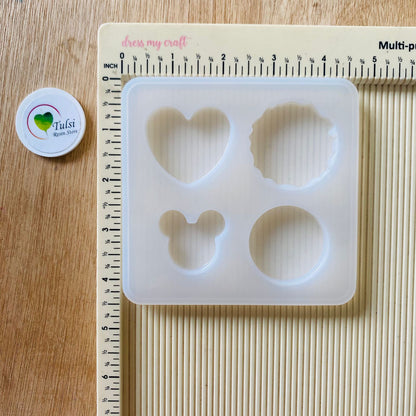 4 Pcs Popsocket Mould