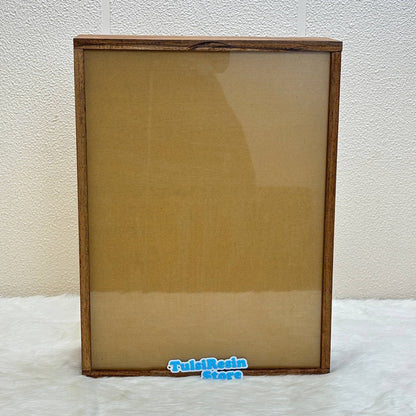 Teakwood Floating Frame (Q) - Acylic Slider without Partition