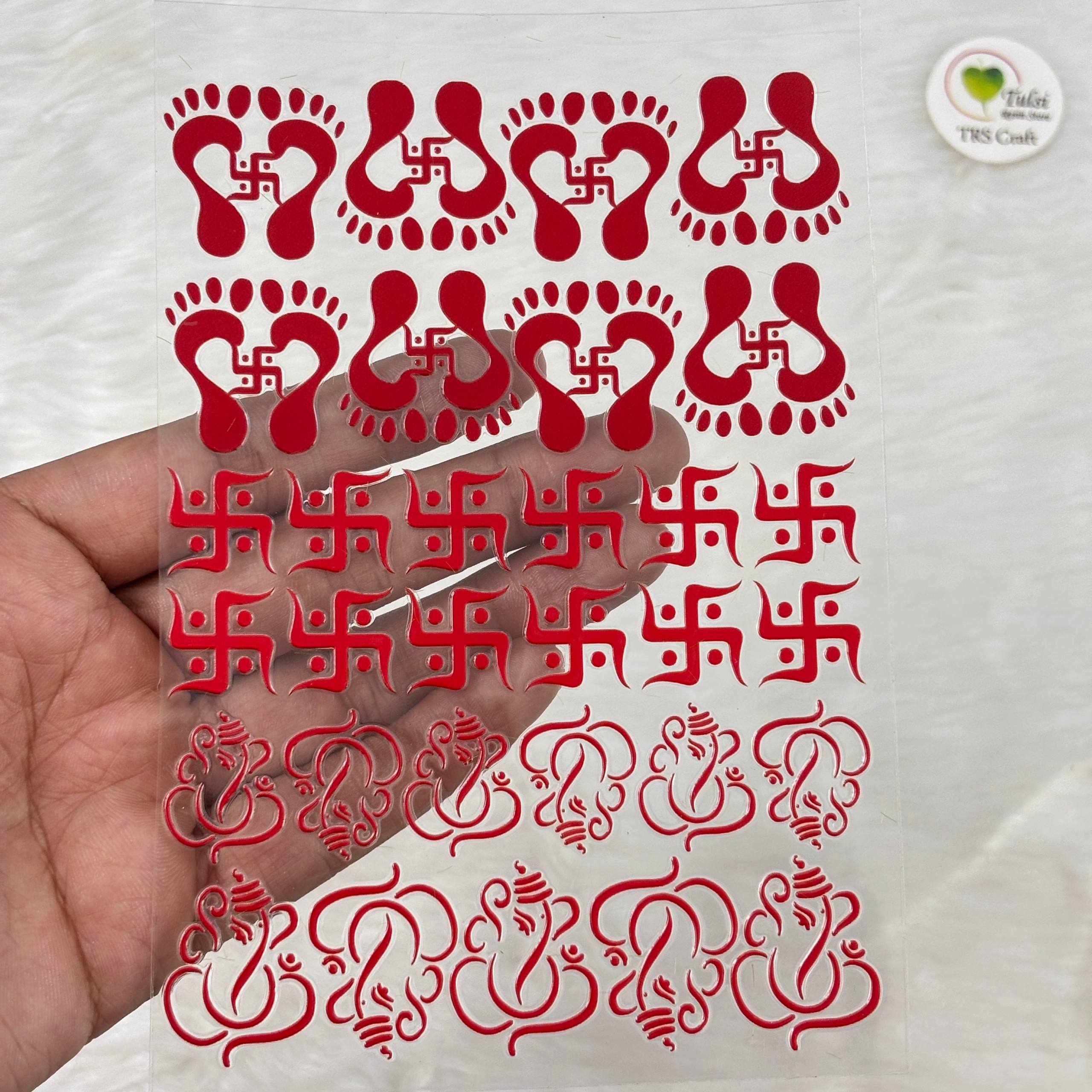 A6 UV DTF Sticker - Diwali Mix (B)