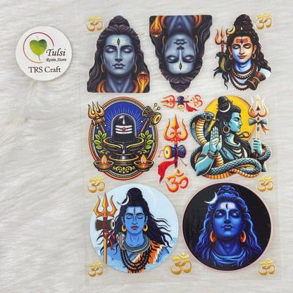 A6 UV DTF Sticker - God Idols Shivji (E2)