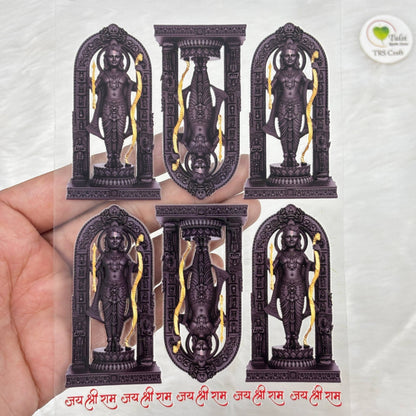 A6 UV DTF Sticker - God Idols Ramji (K1)