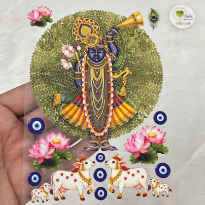 A6 UV DTF Sticker - God Idols Shreenathji (B2)