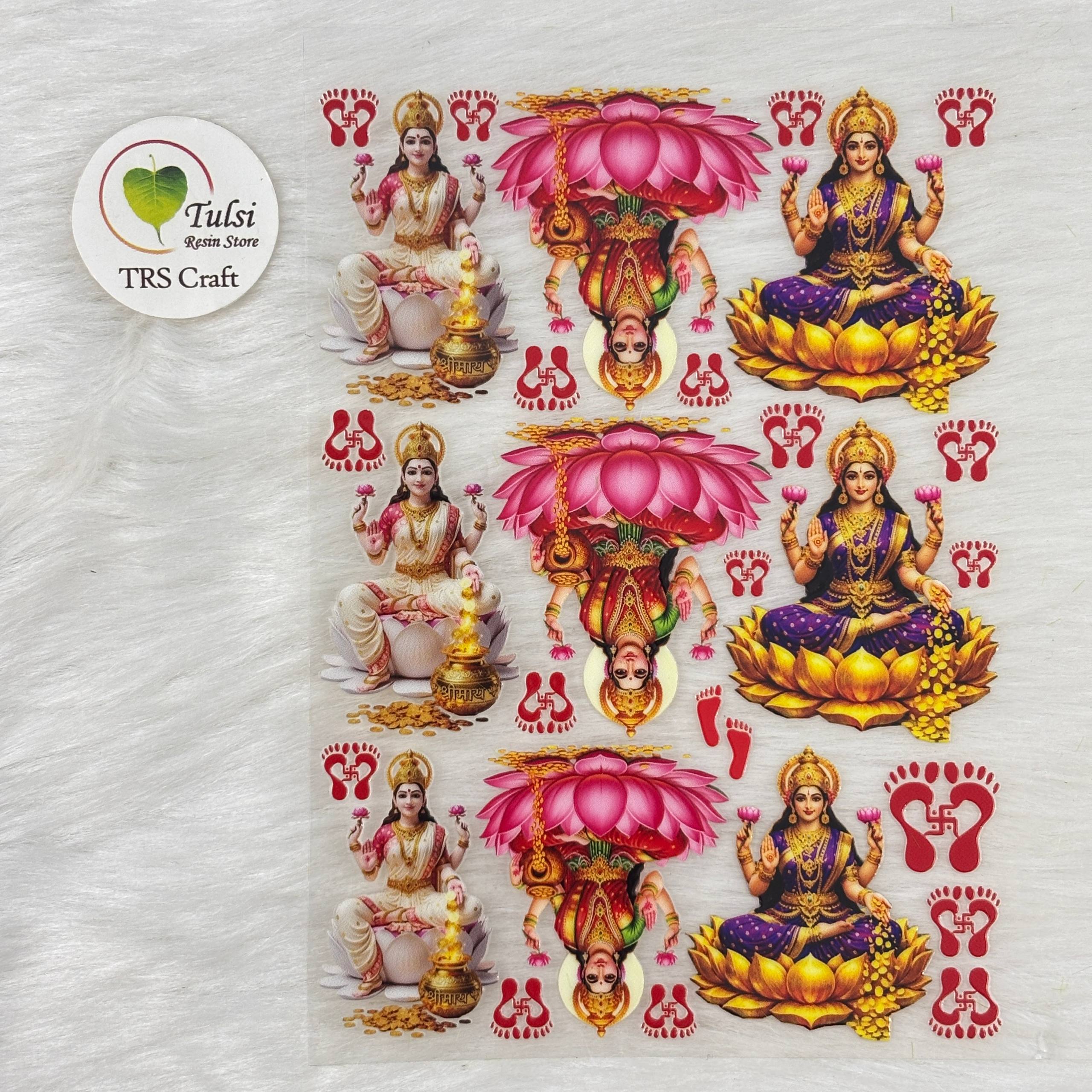 A6 UV DTF Sticker - Diwali Mix (A)