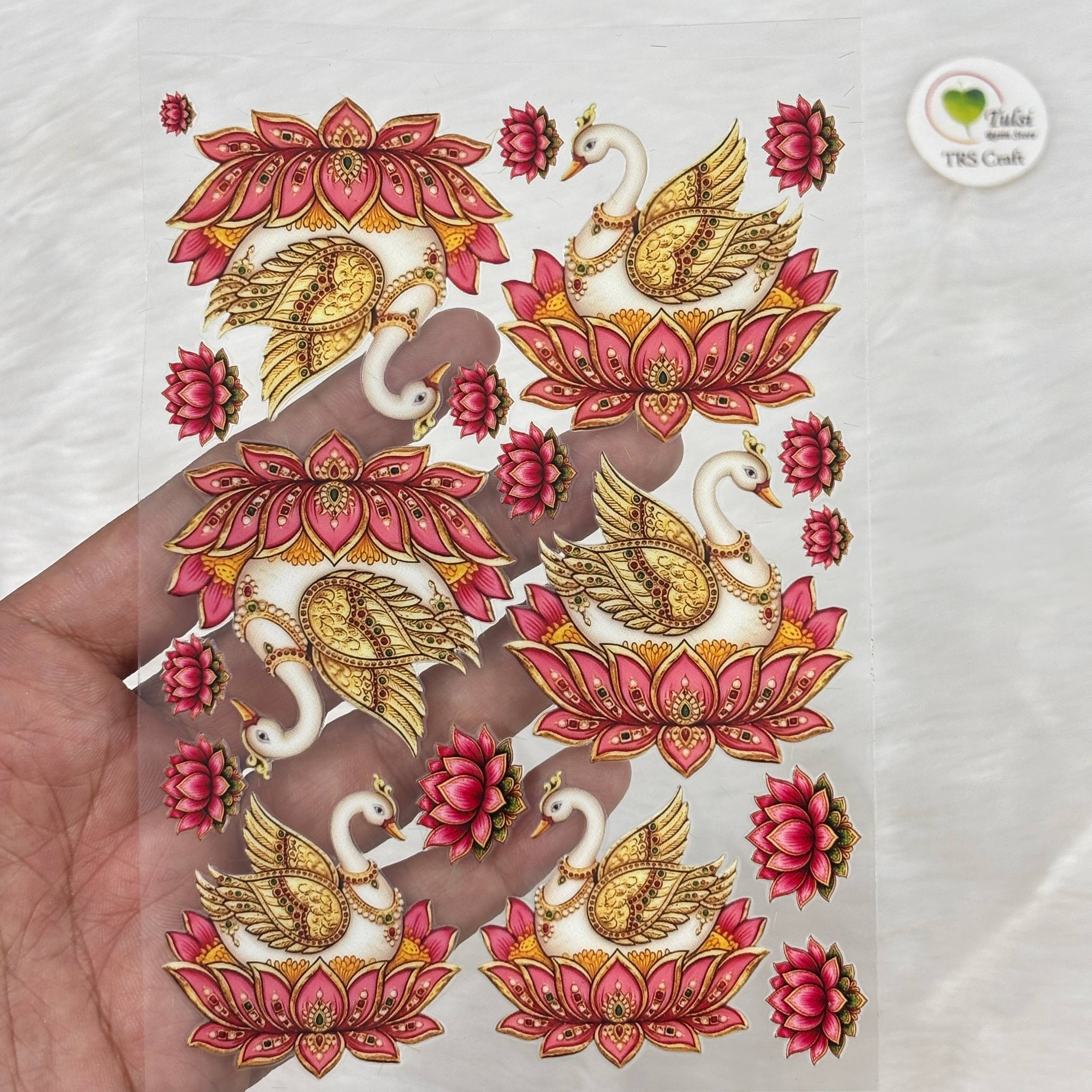 A6 UV DTF Sticker - Motifs (C)
