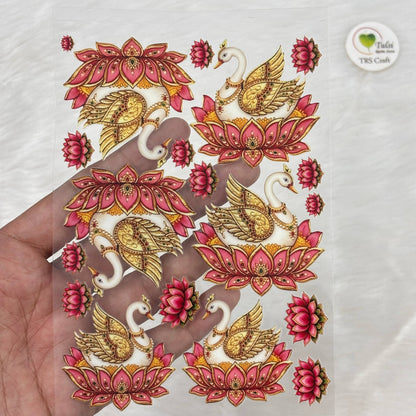 A6 UV DTF Sticker - Motifs (C)