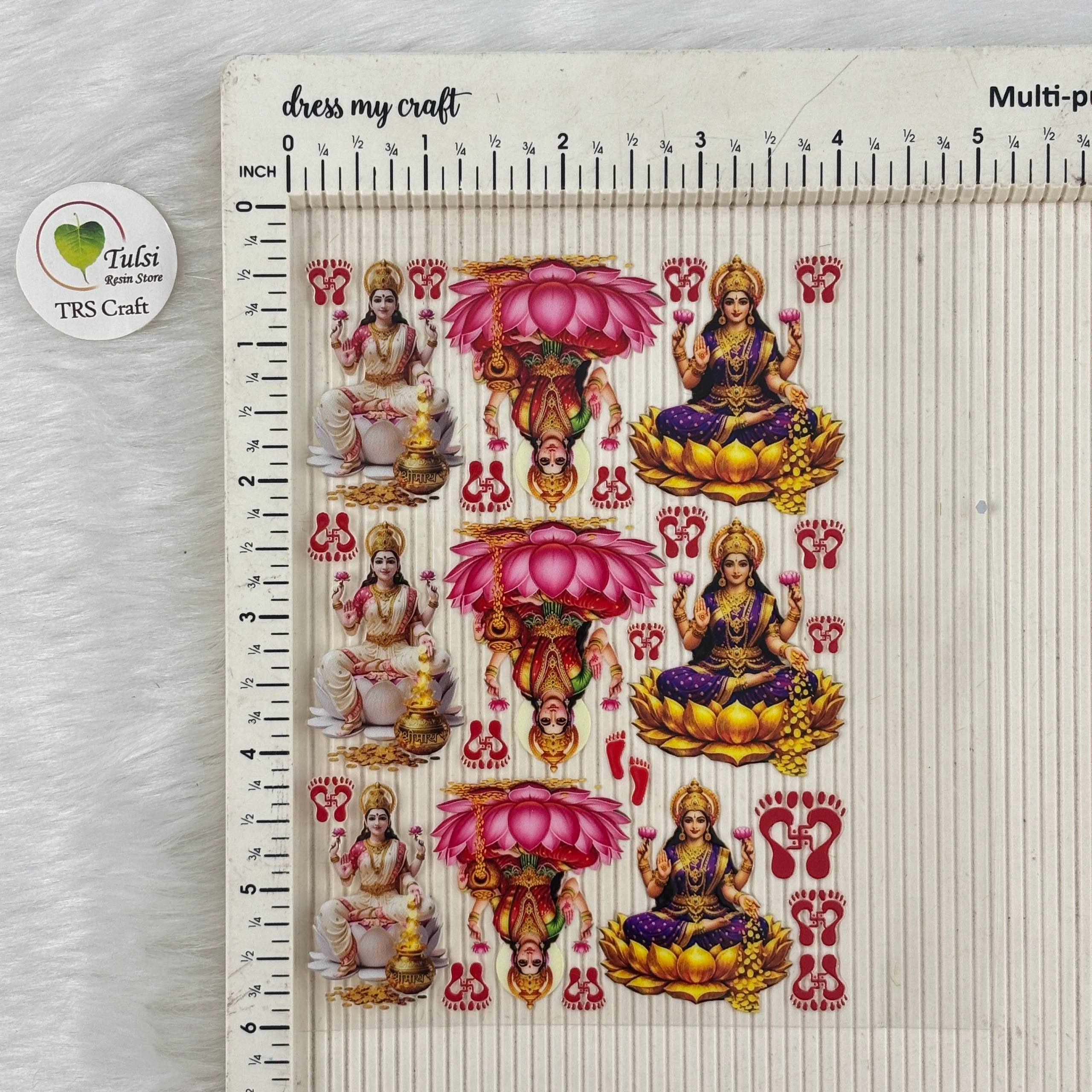 A6 UV DTF Sticker - Diwali Mix (A)