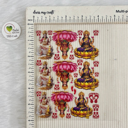 A6 UV DTF Sticker - Diwali Mix (A)