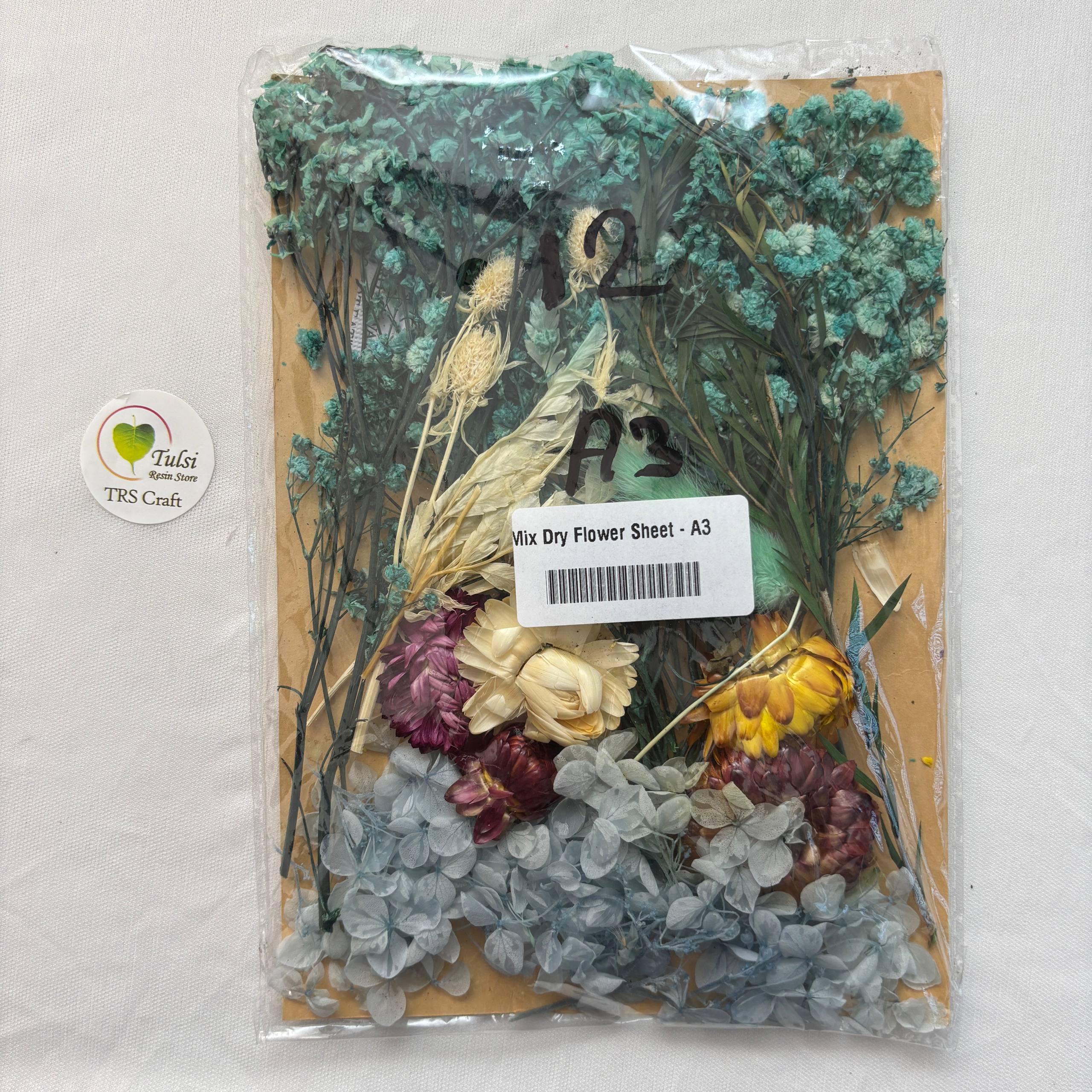 Mix Dry Flower Sheet - A3