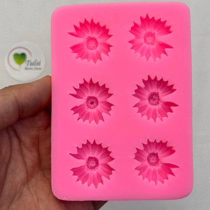 Pink Daisy Flower Mould (E)