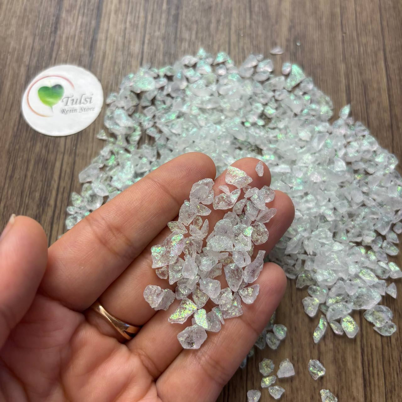 Rainbow Crystal - Milky White