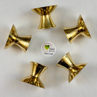 Brass Diya With Stand - - Tulsi Resin Store
