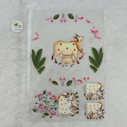 A4 insert Sheet - Pichwai Theme (F)