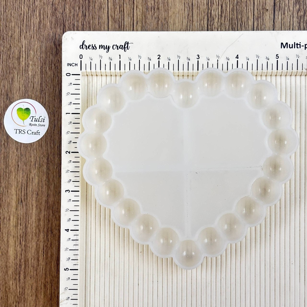 Bubble Edge Heart Trinket Mould (B)