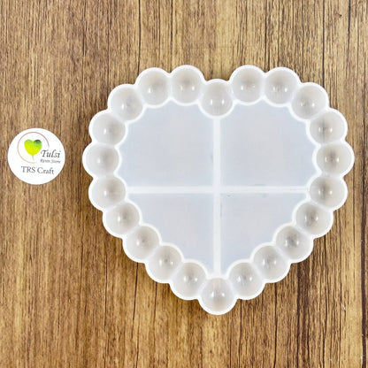 Bubble Edge Heart Trinket Mould (B)