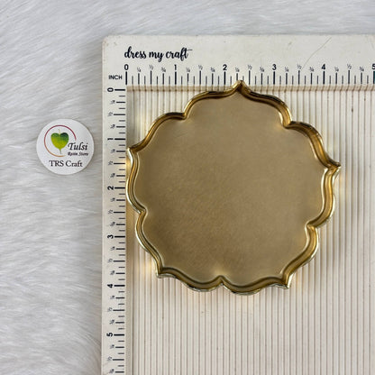 Metal Urli Bowl (A018) - Flat Lotus